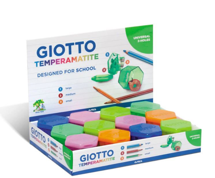 Temperamatite 3 fori - Giotto