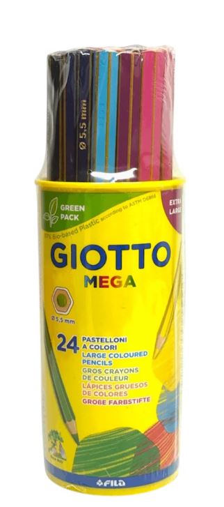 Pastelloni Maxi Giotto 24 colori