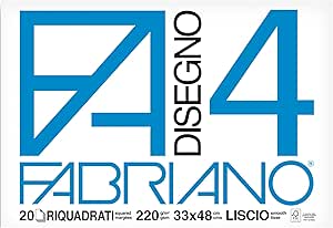 Fabriano F4 - Album da Disegno - Formato 33 x 48 cm