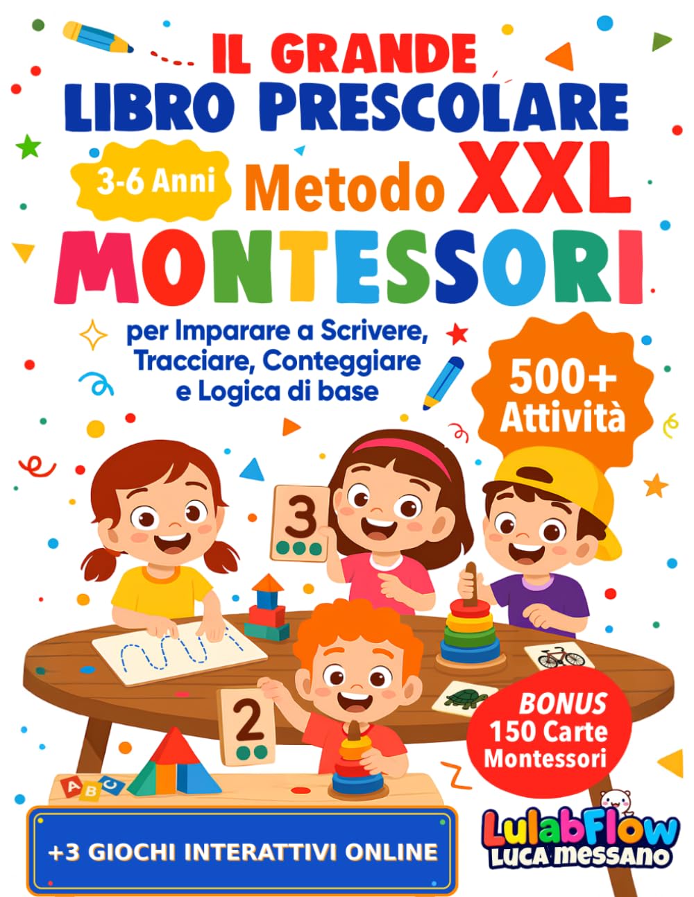 Il Grande Libro Prescolare XXL – Metodo Montessori