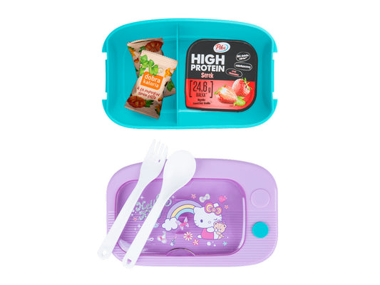 Portavivande Hello Kitty con Posate