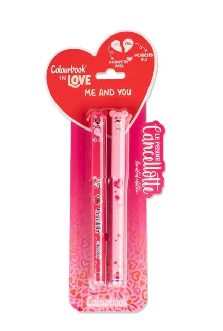 Set 2 penne gel cancellabili Cancellotte in Love