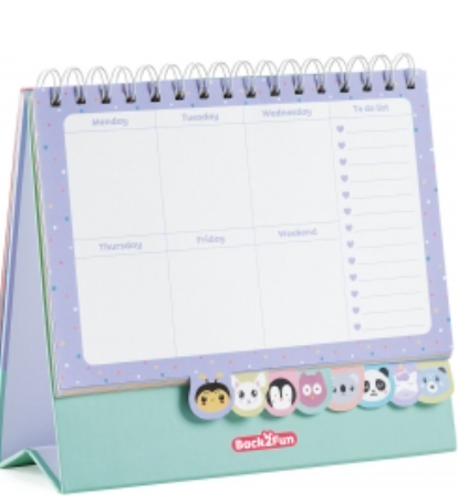 Desk Weekly Planner Mr Hello Plans