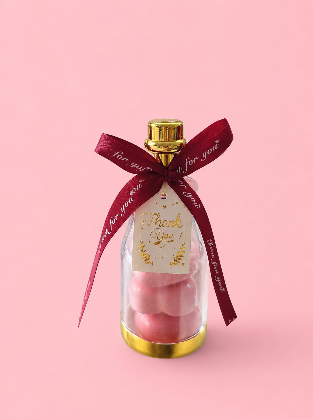 Mini Bottiglina di Champagne con Bombe da Bagno