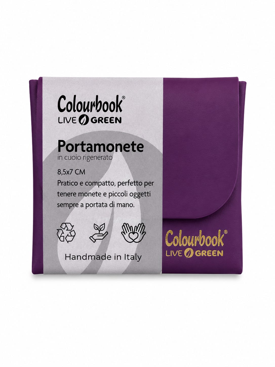 Portamonete Live Green - Colourbook