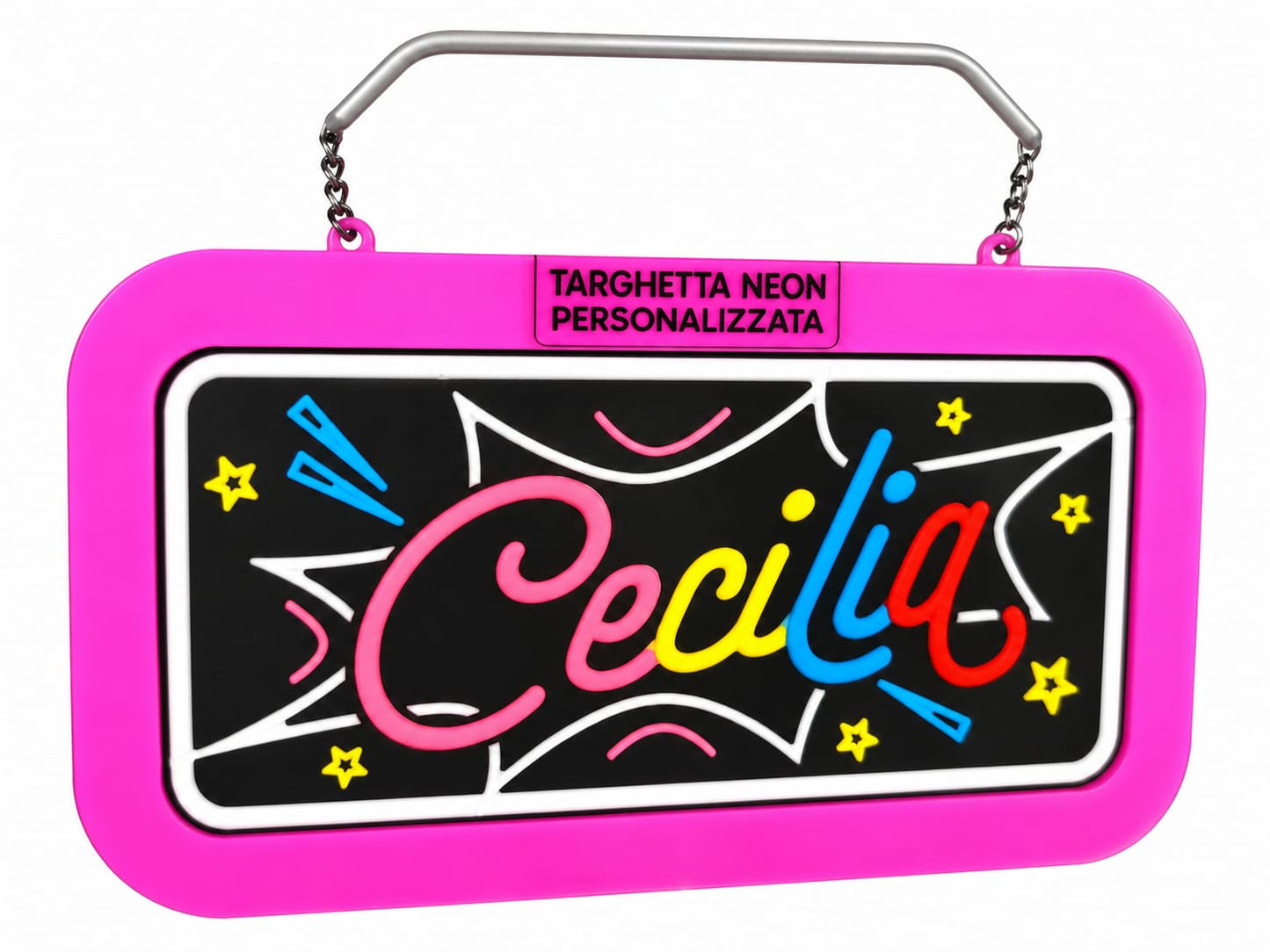Targa personalizzata con nome