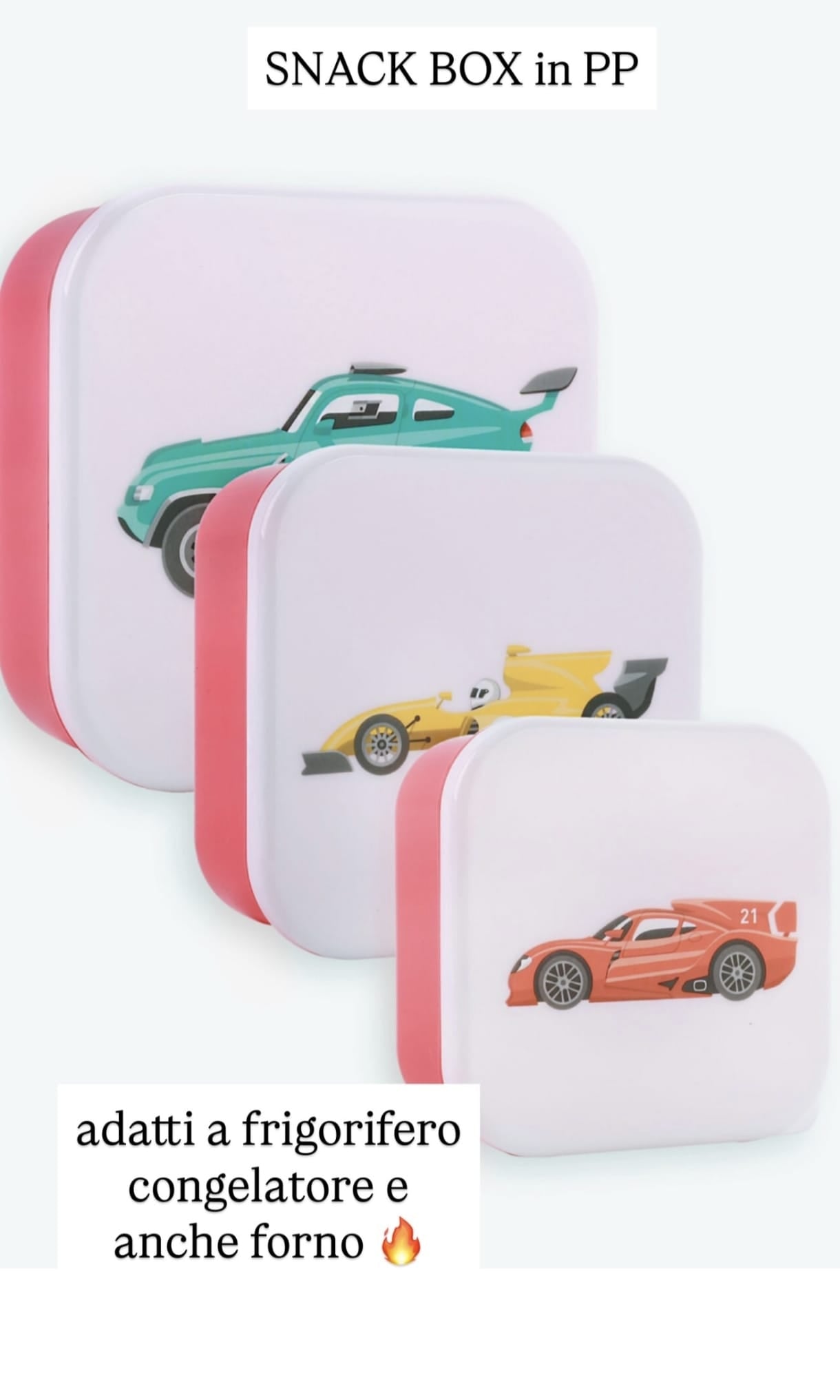 Portamerenda - Set Snack Box