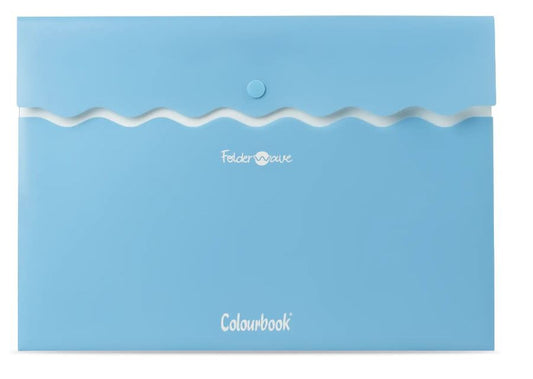 Portadocumenti A4 con bottone – Folder Wave