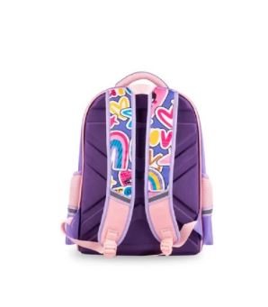 ZAINO SCUOLA ABSTRACT COLOURBOOK - CUTE