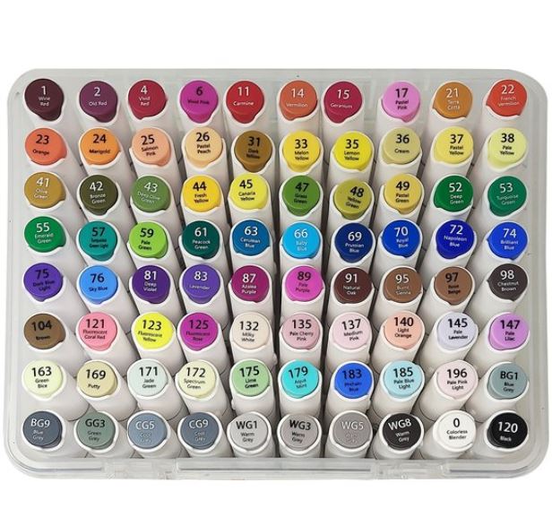 Brush pen - Color Pen Kukajoy 80pz
