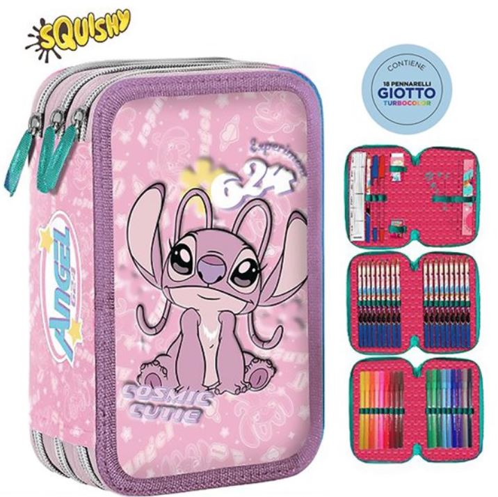 Astuccio 3 cerniere Stitch-Angel