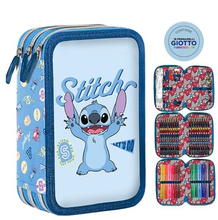 Astuccio 3 cerniere Stitch