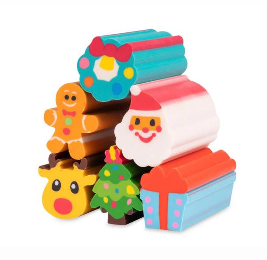 Set gommine da collezione La Fabbrica degli Elfi
