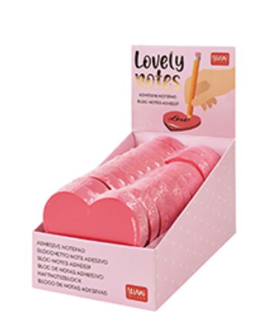 Blocchetto Note Adesivo Heart