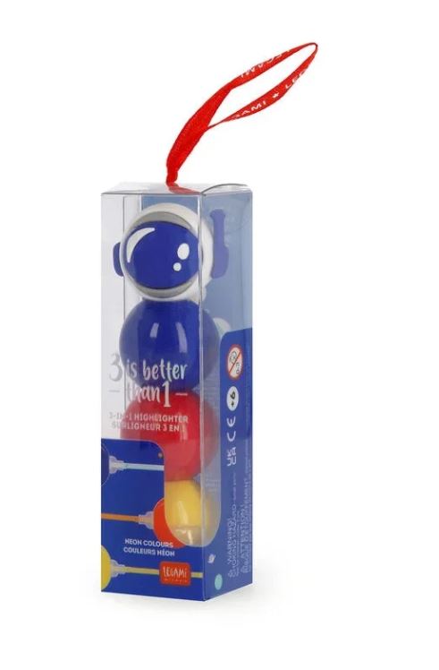 Evidenziatore 3 in 1 - 3 is Better Than 1 Space LEGAMI