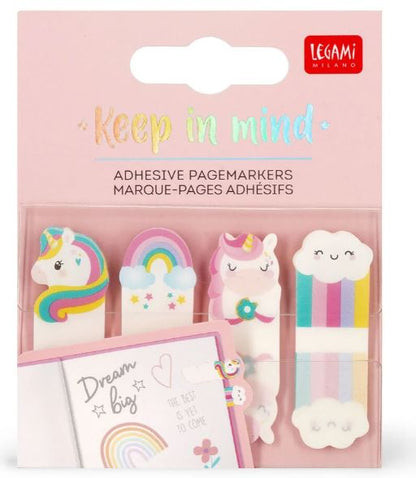 Segnapagina Adesivi Unicorn - Keep in Mind