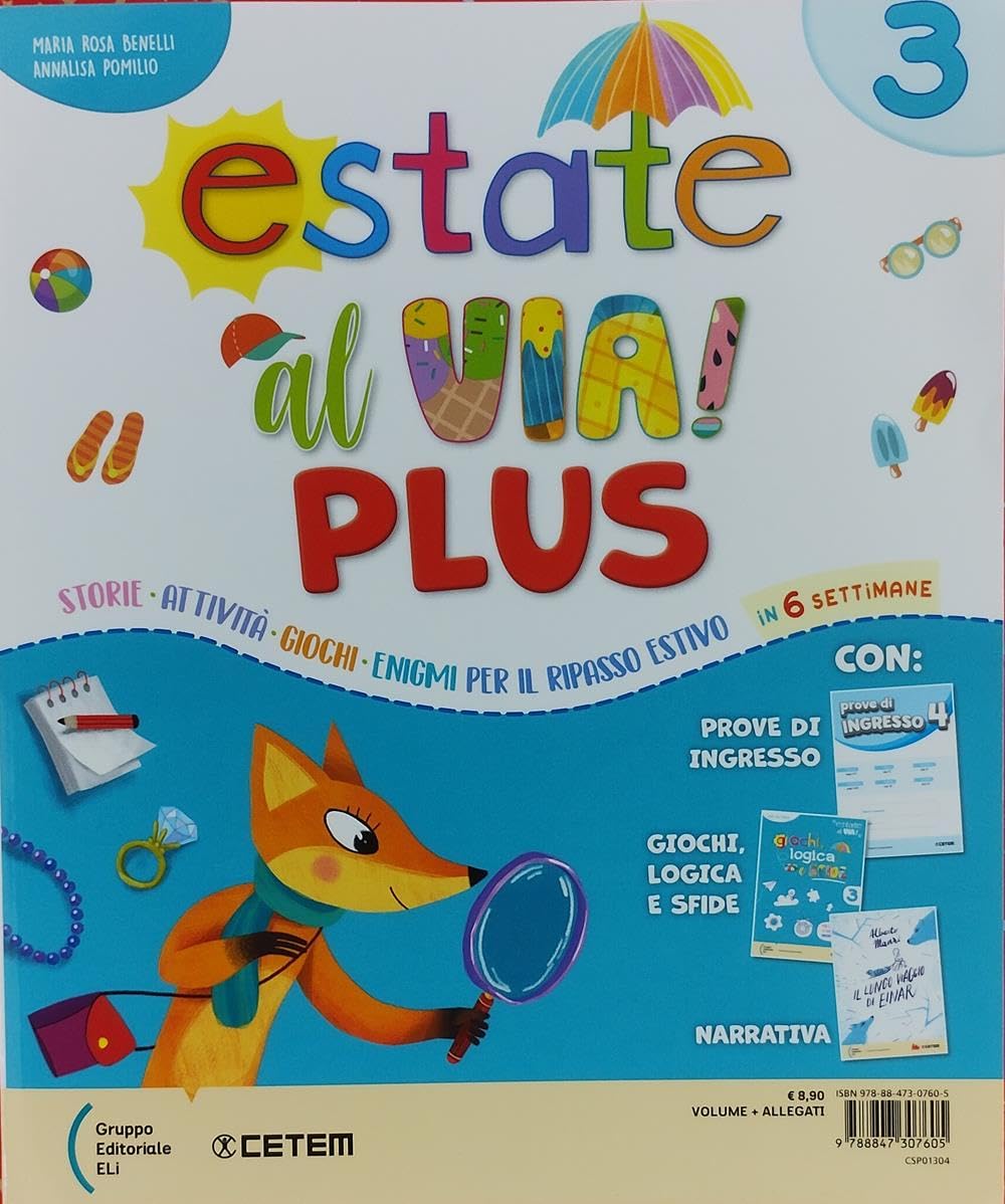 Libro per le vacanze - Estate al Via Plus 3