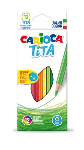 Pastelli 12 colori Carioca