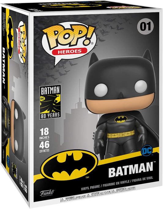 Funko POP! Heroes: DC - 18" Batman - DC Comics - Figura in Vinile da Collezione