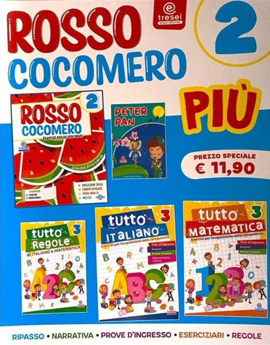 Libro per le vacanze -  Rosso Cocomero più 2