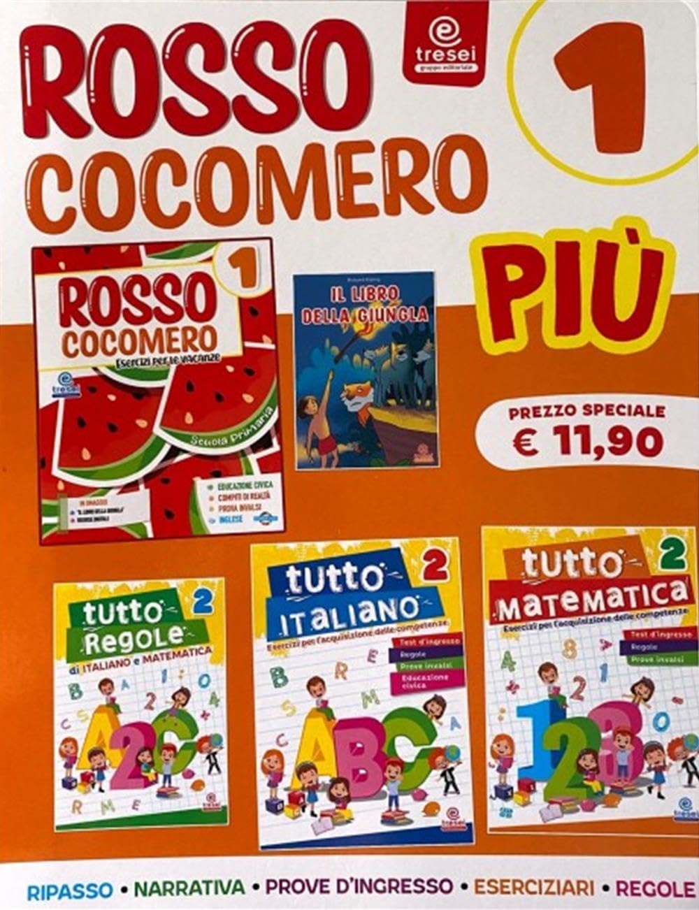 Libro per le vacanze - Rosso cocomero più 1