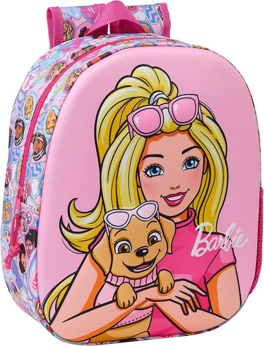 Zainetto asilo Barbie 3D