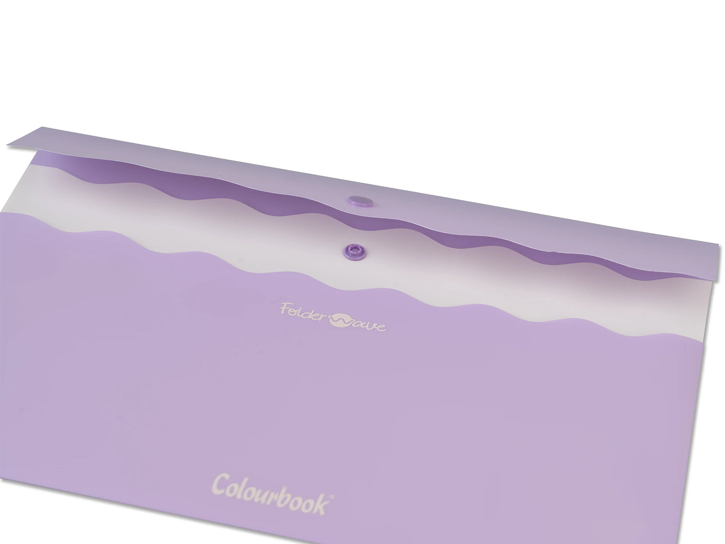 Portadocumenti A4 con bottone – Folder Wave