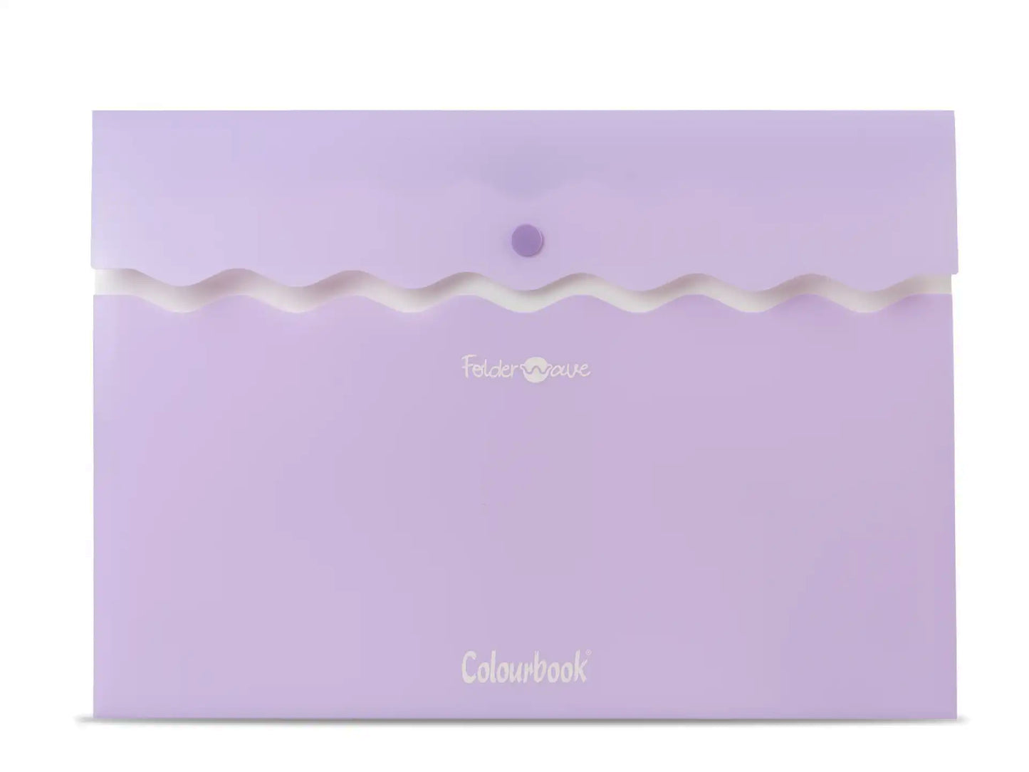 Portadocumenti A4 con bottone – Folder Wave