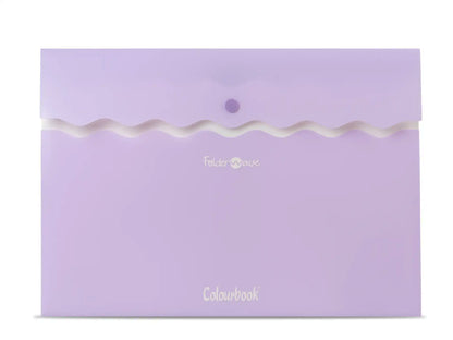 Portadocumenti A4 con bottone – Folder Wave