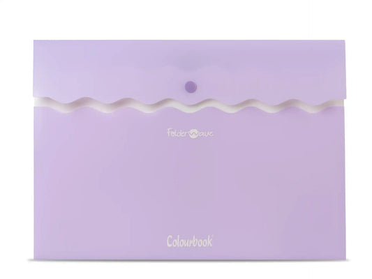Portadocumenti A4 con bottone – Folder Wave
