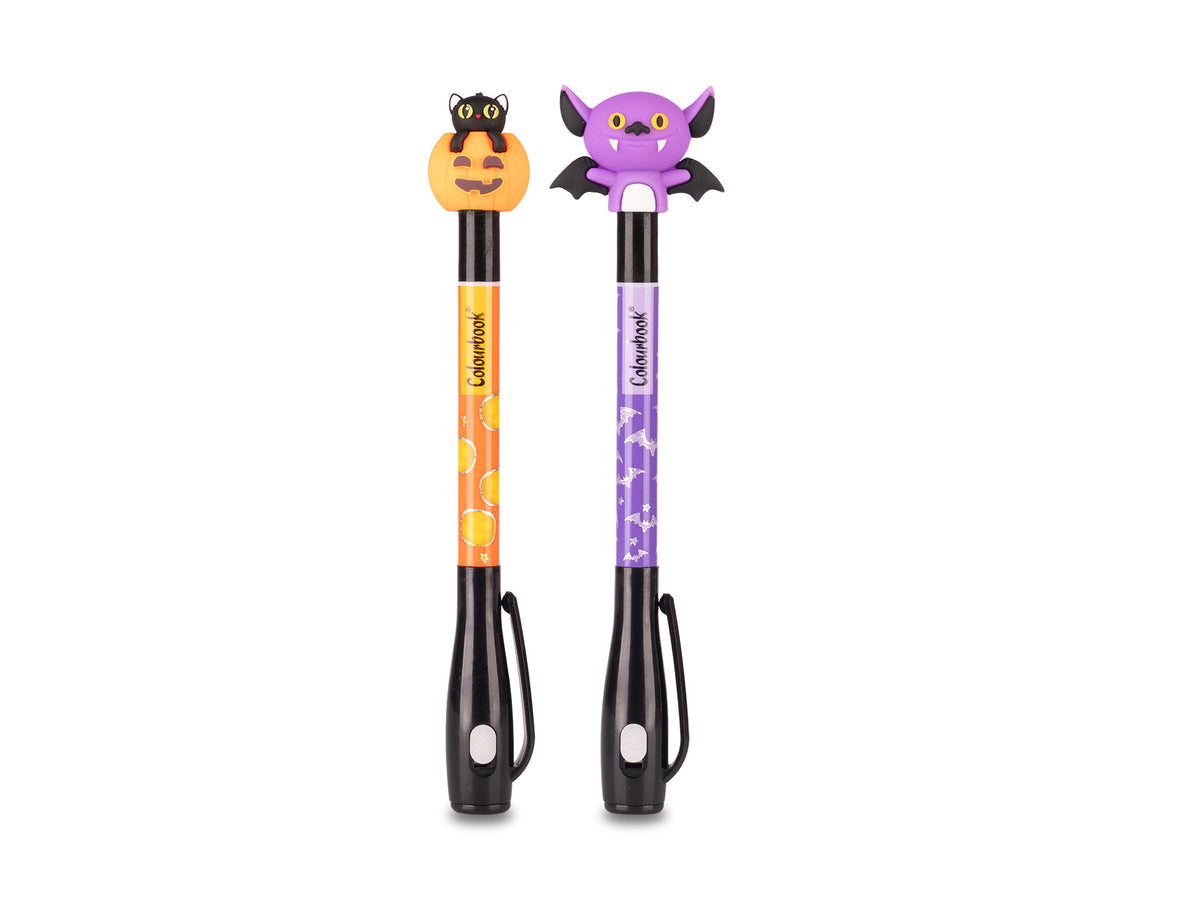 Mystery Pen Halloween Colourbook con Luce Led