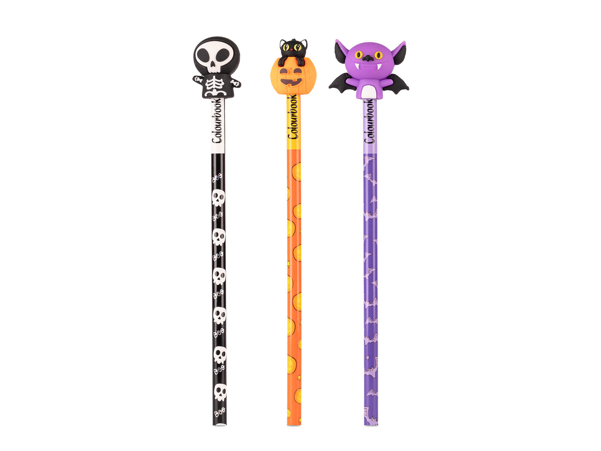 Set 3 Matite HB Halloween Colourbook