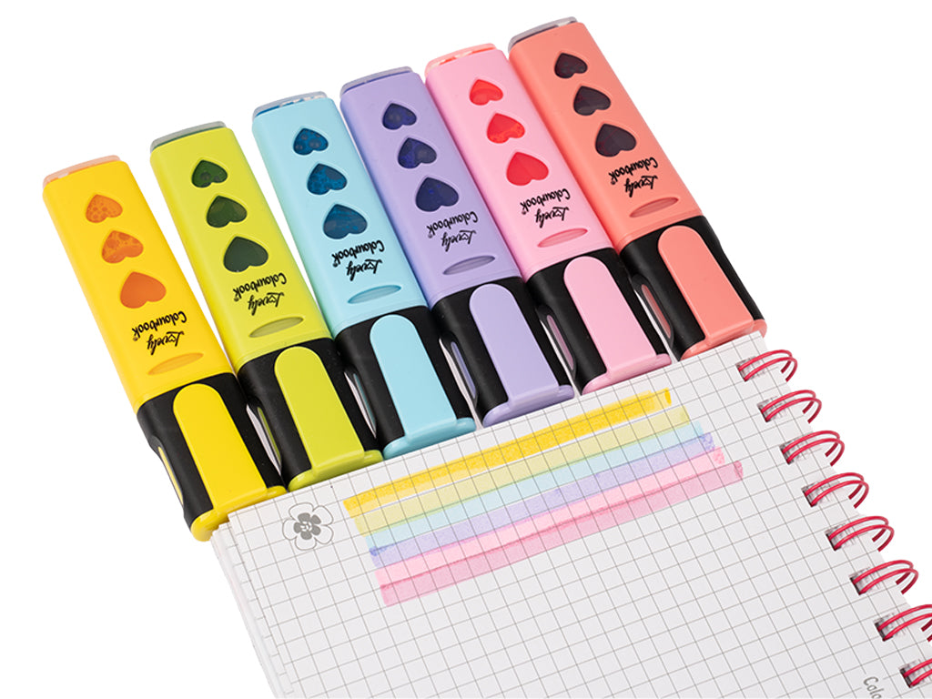 Evidenziatori Lovely Pastel 6 Colori Liquidi