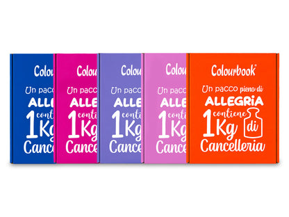 Box sorpresa 1kg cancelleria assortita