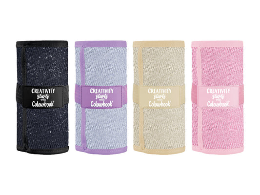 Rotolo 24 Pastelli Creativity Glitter