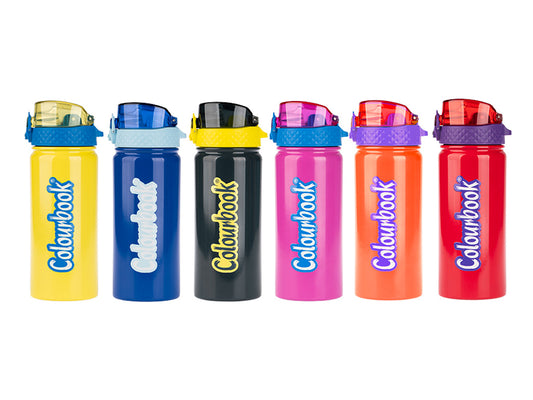 Borraccia Termica Bicolor Colourbook 550 ml con Beccuccio