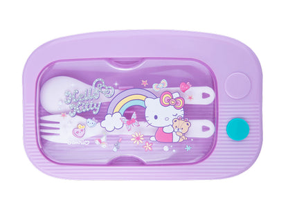 Portavivande Hello Kitty con Posate