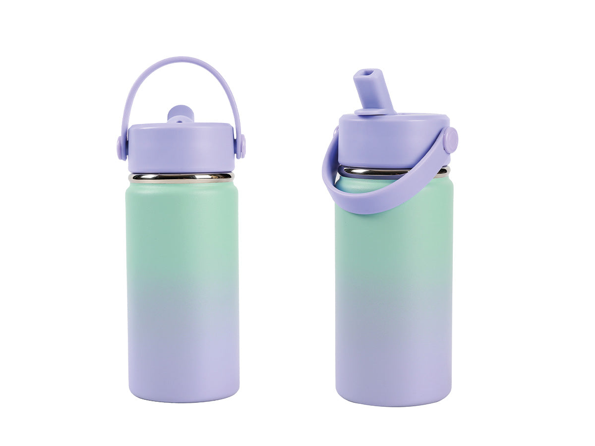 Borraccia Termica sfumata con manico Verde 400ml - ITotal