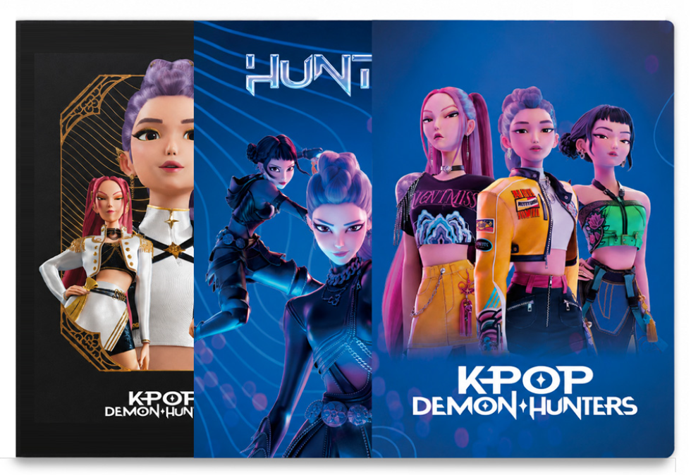 Set n.3 Quadernone 100gr K-POP