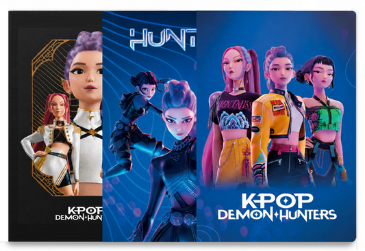 Set n.3 Quadernone 100gr K-POP