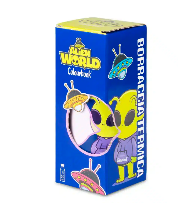 Borraccia termica 400ml Alien World