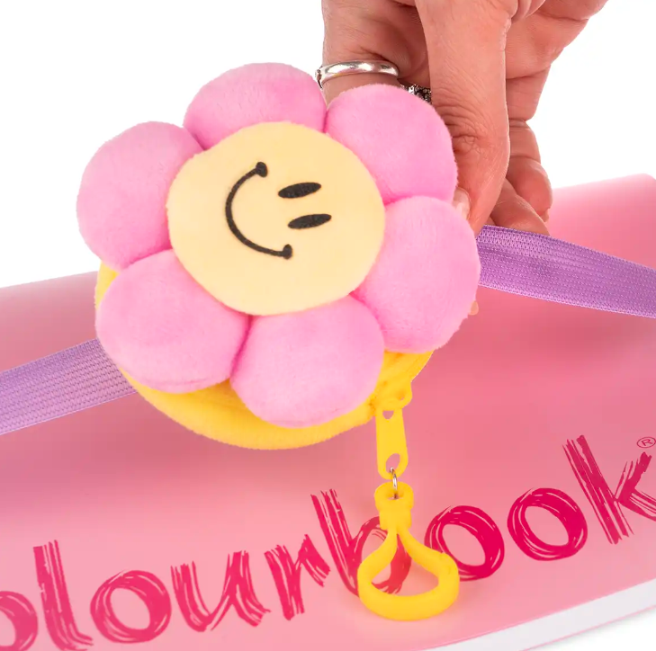 Daisy Pocket: Elastico per quaderni con tasca portaoggetti
