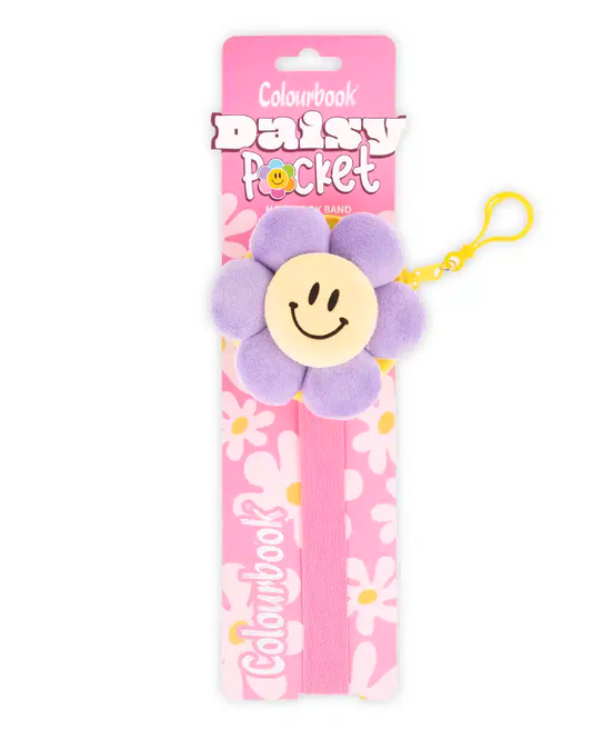 Daisy Pocket: Elastico per quaderni con tasca portaoggetti
