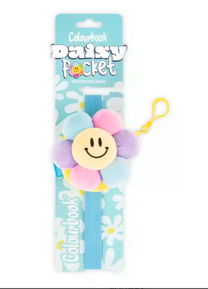 Daisy Pocket: Elastico per quaderni con tasca portaoggetti