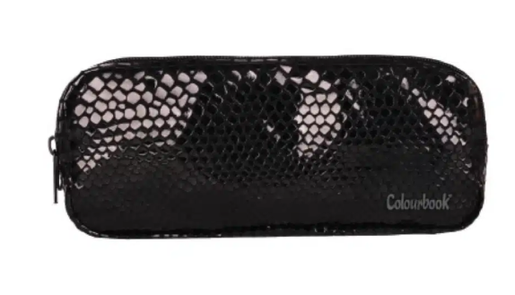 Astuccio 2 zip Nero Assoluto