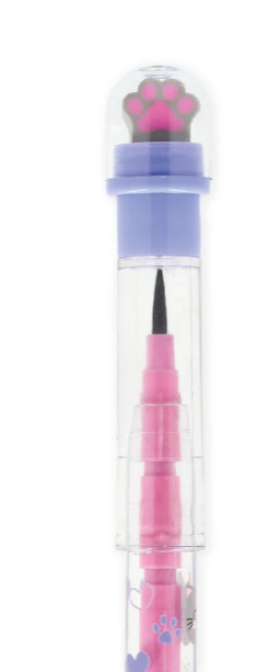 Matite Impilabili con Gomma Kitty