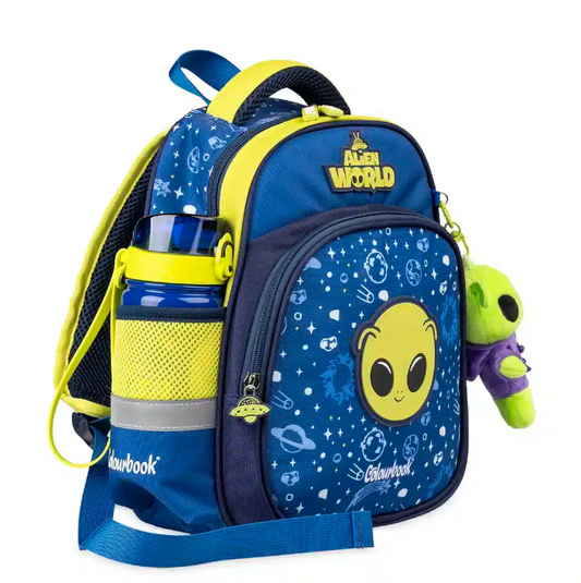 Zaino Asilo Alien World con peluche omaggio