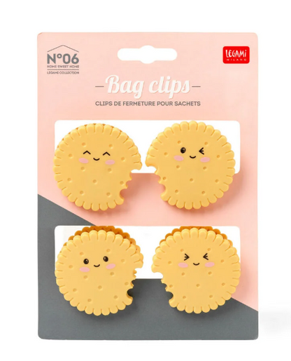 Set di 4 Clip Chiudi Pacco - Legami