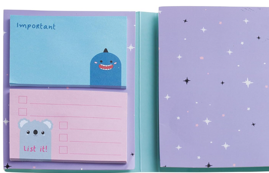 Set di note adesive rana