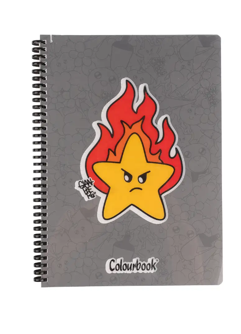 Quaderno A4 Gianpiero x Colourbook – Rilegatura con spirale morbida
